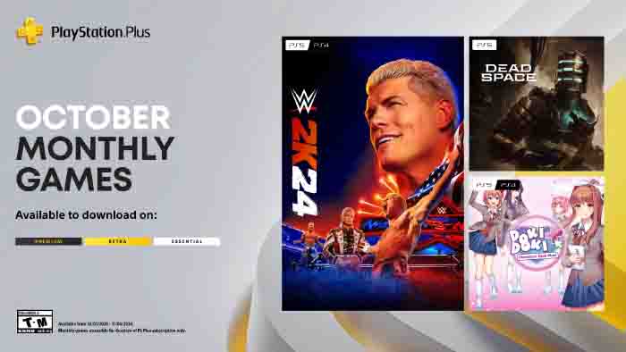 Daftar 3 Game Gratis PS Plus Oktober 2024, Termasuk WWE 2K24