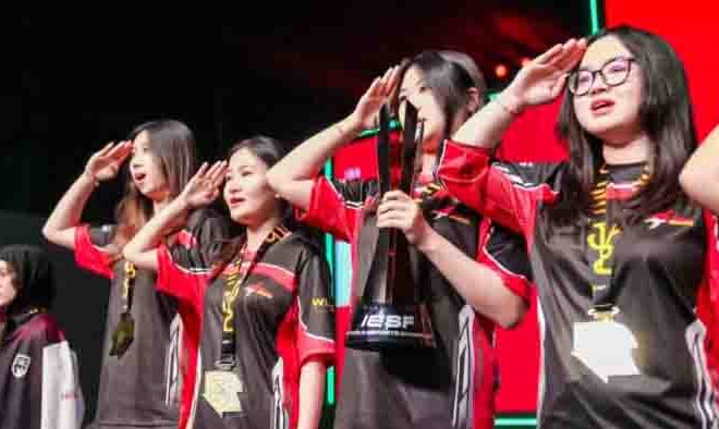 Indonesia Sabet Gelar Juara IESF Mobile Legends Women 2024