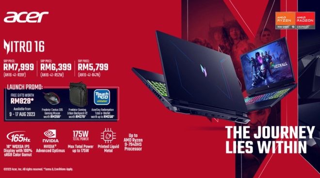 Spesifikasi & Harga Acer Nitro V16 Laptop Gaming Tangguh