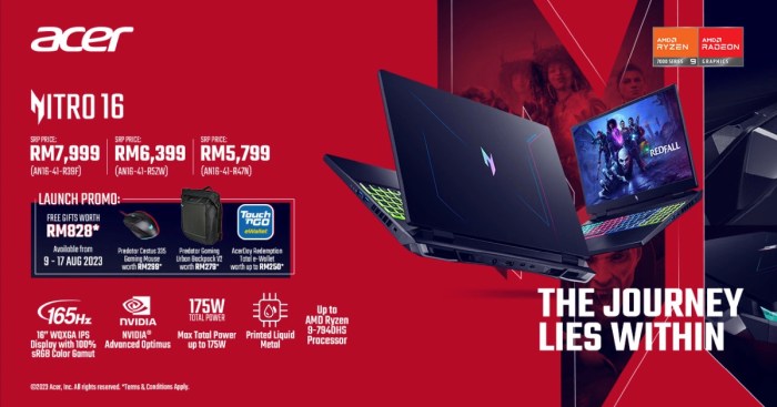 Spesifikasi & Harga Acer Nitro V16 Laptop Gaming Tangguh