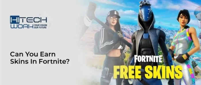 Cara Dapatkan Skin Gratis di Fortnite