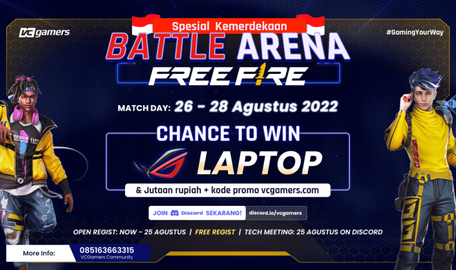 Turnamen Free Fire Disiarkan Langsung di Facebook Gaming
