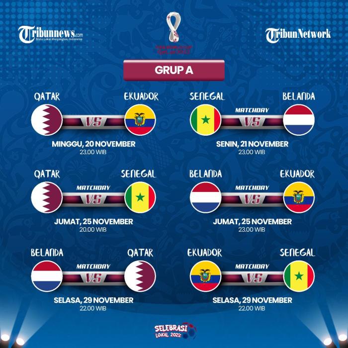 Jadwal Siaran Langsung Bola Malam Ini: Timnas Qatar vs Senegal dan ... Jadwal Turnamen Game Terbaru Minggu Ini
