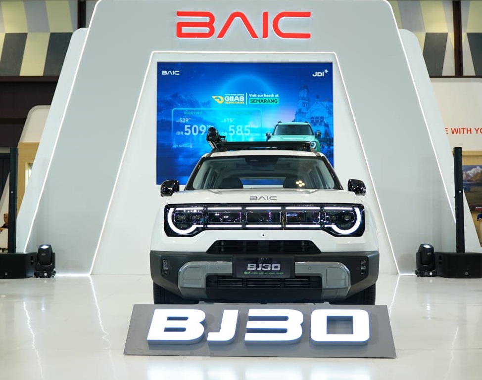 BAIC BJ30 Hybrid Rilis di GIIAS Semarang 2025, Ini Harga Terbarunya