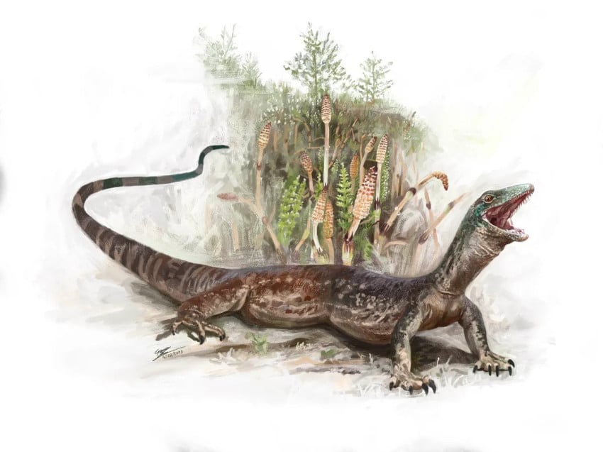 Dinosaurus Hibrida Ular dan Kadal Ditemukan, Ini Penampakannya