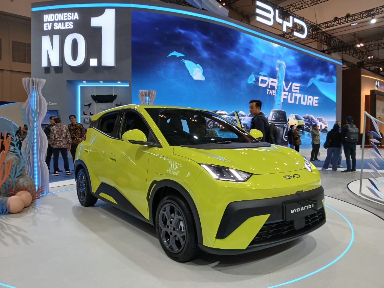 GJAW 2025, Pangsa Pasar Mobil Listrik BYD Mencapai 54 Persen