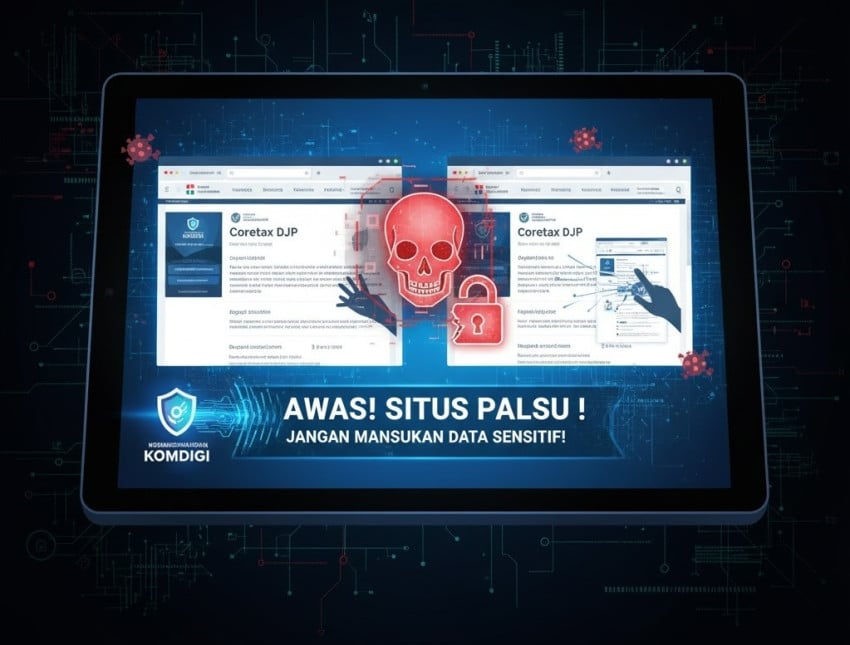 Hindari Memasukkan Data di Situs Selain Alamat Ini