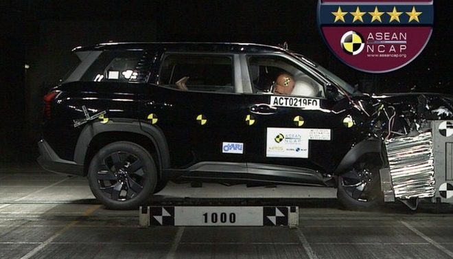 Uji Tabrak ASEAN NCAP Mitsubishi Destinator dan Hasilnya