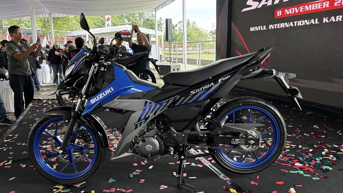 Satria Baru Meluncur di Tengah Lesunya Pasar Motor Bebek