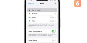 Fitur Do Not Disturb Tidak Efektif untuk Tidur Nyenyak? Ikuti Cara Ini